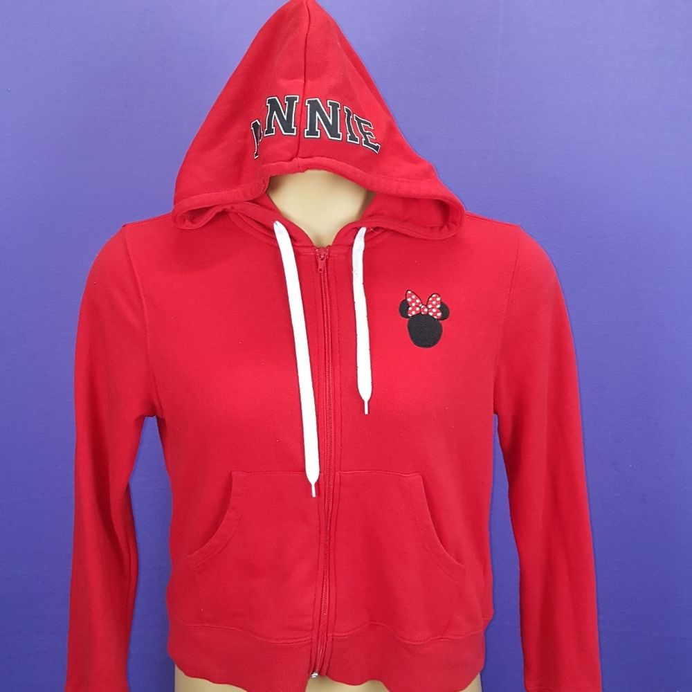Minnie mouse hooded sweatshirt